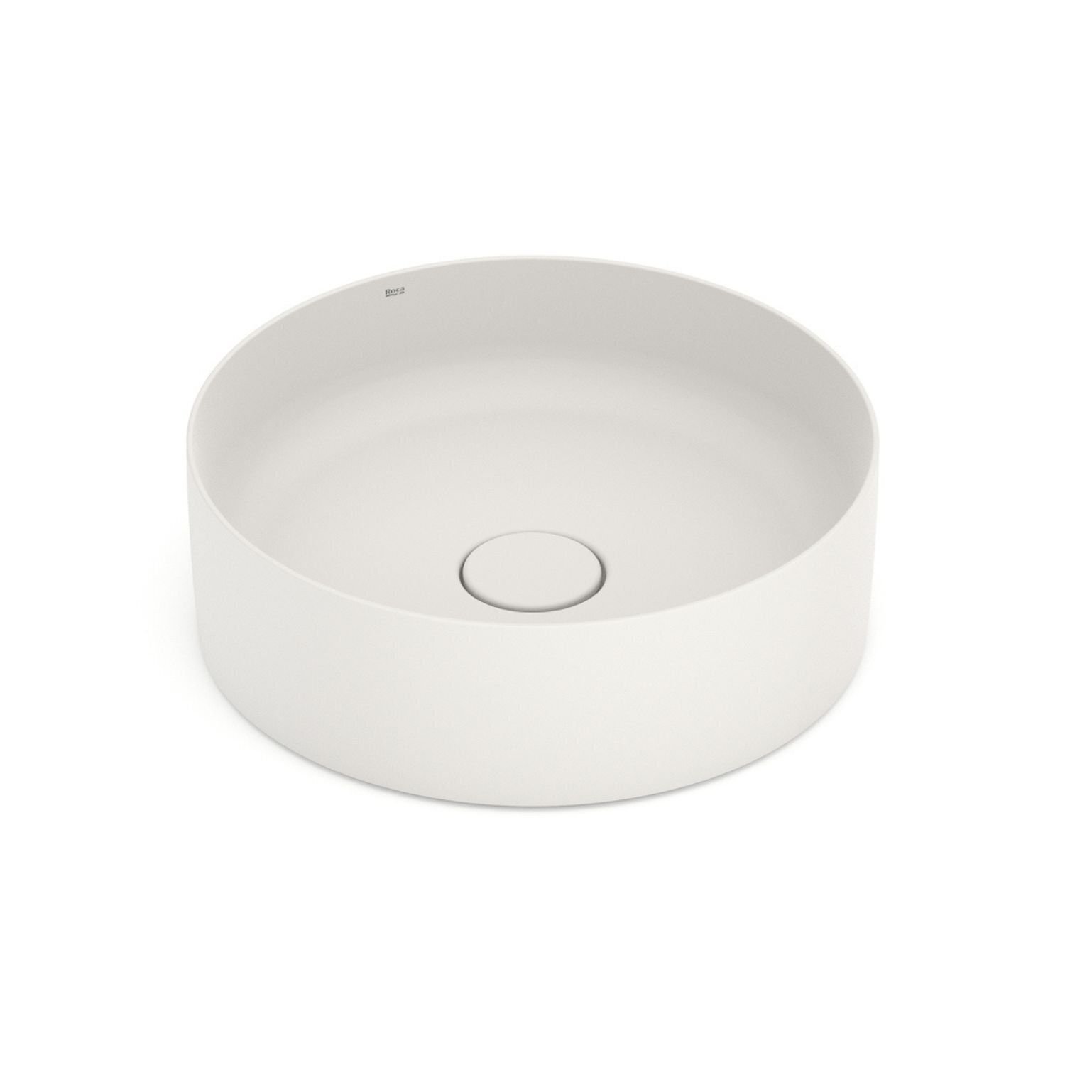 Cuba De Apoio Redonda 390 Sem Mesa T2 Terra Roca Bege