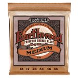 Cordas Para Guitarra Acústica Ernie Ball Earthwood Medium 80/20