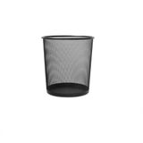 Lixeira Com Tela Sem Tampa Black 12 L - Mimo Style - Alx03