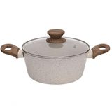 Caçarola Marmol Cook Alumínio Fundo Induç 20 Cm Mimo Style