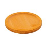 Jogo Com 4 Porta Copos Redondo Bambu Ecokitchen Mimo Style