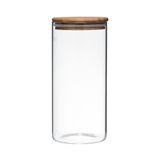 Pote Hermético Vidro Boro C- Tampa De Bambu 1,3 L Mimo Style