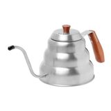 Chaleira Bico Fino Inox Cabo Madeira 1 L Mimo Style Af22015