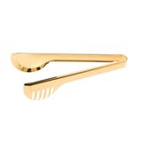 Jogo Com 2 Pegadores De Massa Inox Gold 24 Cm Mimo Style