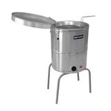 Fritadeira Elétrica Industrial Comercial Água E Óleo 23l 5000w Fie.20 220v - Metvisa 220v