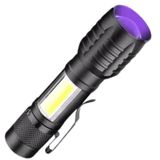 Lanterna Recarregável Usb Luz Negra Uv