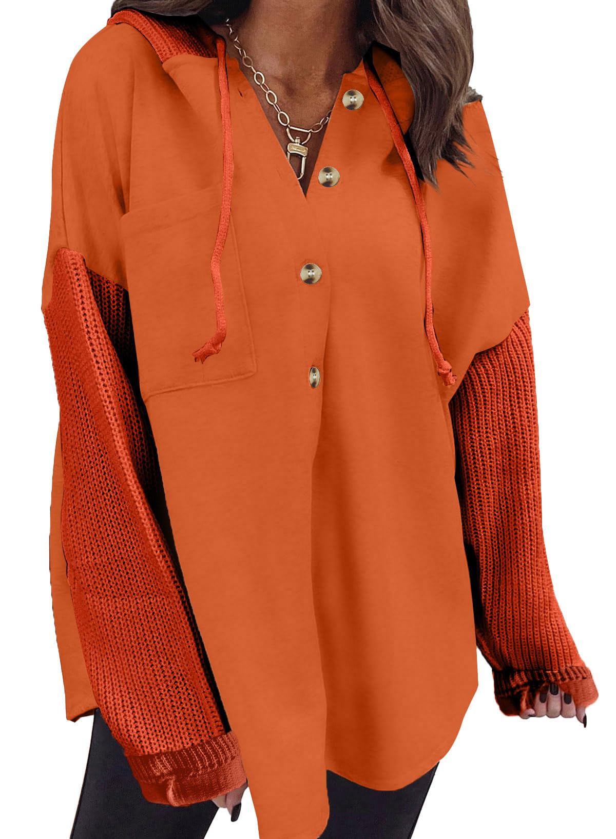 Moletom Shewin Oversized Para Mulheres Casual Com Capuz