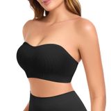 Sutiã Sem Alças Finduself, Antiderrapante, Acolchoado, Bandeau Wireless