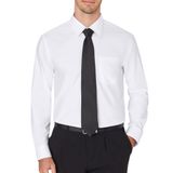 Camisa Social Masculina J.ver, Sem Rugas, De Manga Comprida, Branca Xxl