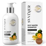Shampoo Svvimer Rice Water Hair Growth 300ml Para Queda De Cabelo
