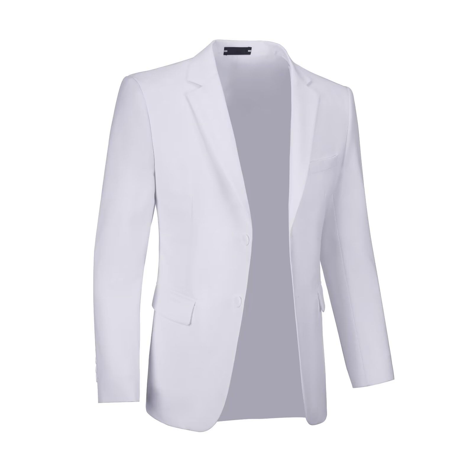 Blazer Fxzpiodi, Casacos Esportivos Masculinos, Casuais, Justos, Brancos, Xxl
