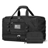 Bolsa De Viagem Etronik Para Homens E Mulheres Com Bolsa De Higiene Preta