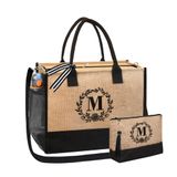Cestas De Presentes, Sacolas Com Monograma Beegreen Para Mulheres