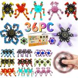 Cesta De Páscoa Fidget Spinners, Transformáveis, 36 Unidades