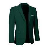 Jaqueta Fxzpiodi Casual Solid Slim Fit Verde Escuro 4gg Masculina