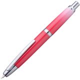 Caneta-tinteiro Jinhao 10 Sem Tampa Com Ponta Fina Vermelha Gradiente Em Caixa