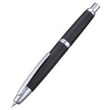 Caneta-tinteiro Jinhao 10, Sem Tampa, Ondulada, Preta Mate, Fina