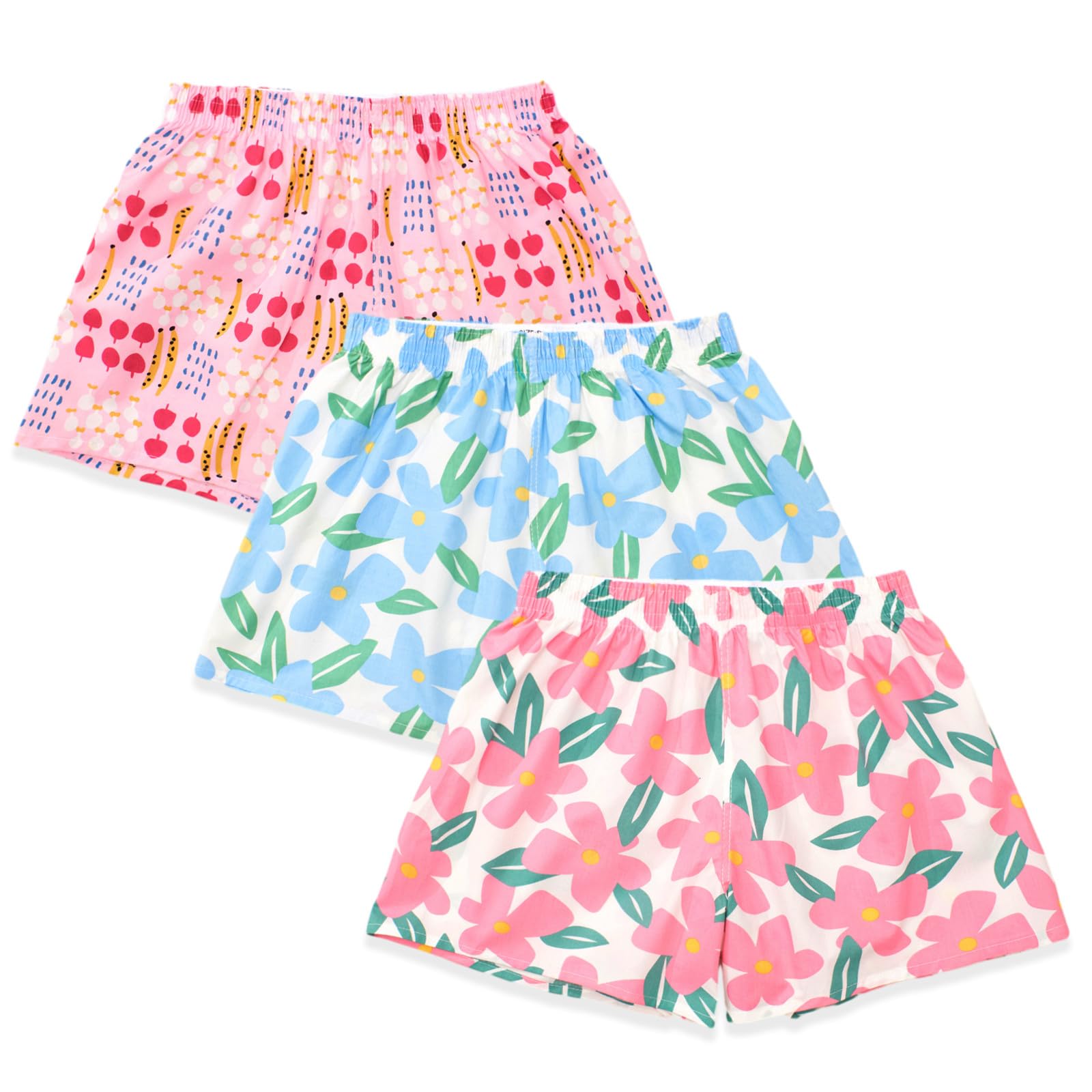 Shorts De Pijama, Boxers De Algodão Cinvik Para Mulheres, Azuis, Tamanho Xl