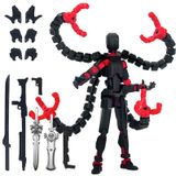 Boneco De Ação Pkghokids T13 Dummy 13 Multiarticulado Móvel