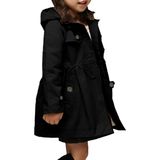 Casaco Com Capuz Betusline Girl Black 4-5t Windbreaker