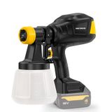 Pulverizador De Tinta Sem Fio Iebuda 1200ml Para Bateria Dewalt 20v