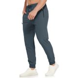 Calças De Corrida Sposulei Athletic Hiking, Leves, Masculinas, Azul Marinho, 3gg