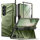 Capa De Telefone Tongate Magnetic Para Samsung Galaxy Z Fold 6 Verde