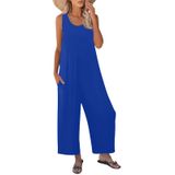 Macacão Regata Solto Casual De Verão Romper Nfsion Para Mulheres