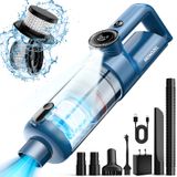 Aspirador Portátil Monozel Sem Fio 15000pa Com Luz Led
