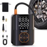 Compressor De Ar Portátil Olgeo 160psi Com Inflador De Pneus Para Carro