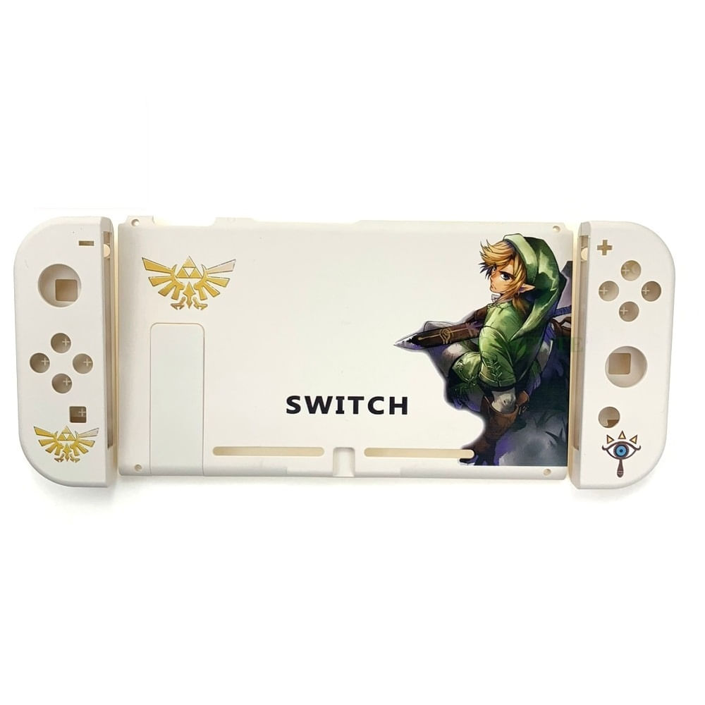 Carcaça Nintendo Switch Branco Link The Legend Of Zelda - Carrefour