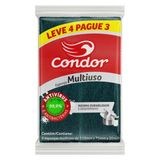 Esponja Bucha Multiuso Condor Dupla Face Agente