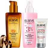 Kit Elseve Cicatri Renov Elixir Gloss Extraordinário Glycoli