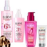 Kit Elseve Sérum Leave In Liso Dos Sonhos Cicatri Glycolic