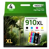 Pacote Combinado De Cartuchos De Tinta Inktrack 910xl Compatível Com Hp
