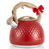 Chaleira De Chá Hauce Radio 2,5 L Com Fogão De Aço Inoxidável Loud Whistle