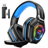 Fone De Ouvido Sem Fio Para Jogos Ozeino Para Pc, Ps5, Ps4 Com Microfone