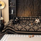 Capa De Sofá Vclife Boho Chenille Para Sofá Secional 71x134cm