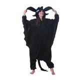 Pijama Costume Darkcom Black Dragon, Unissex, Adulto, S