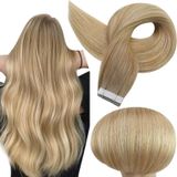 Fita Adesiva Em Extensões De Cabelo Full Shine Balayage Blonde 6/27/60