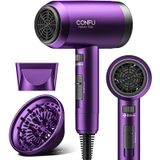 Secador De Cabelo Confu Ionic 1600w Com Difusor E Bocal Concentrador