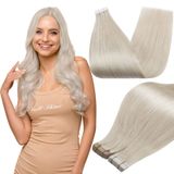 Tape In Hair Extensions Full Shine Remy Human Hair 50 G 20 Unidades
