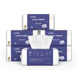Toalhas De Rosto Biodegradáveis Descartáveis Ourmed Life 600 Count
