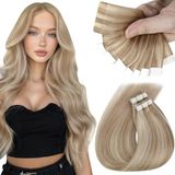 Fita Adesiva Em Extensões De Cabelo Sunny Hair Human Hair 22cm 25g