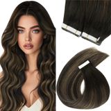 Fita Adesiva Em Extensões De Cabelo Sunny Hair Ombre Brown 60cm 50g