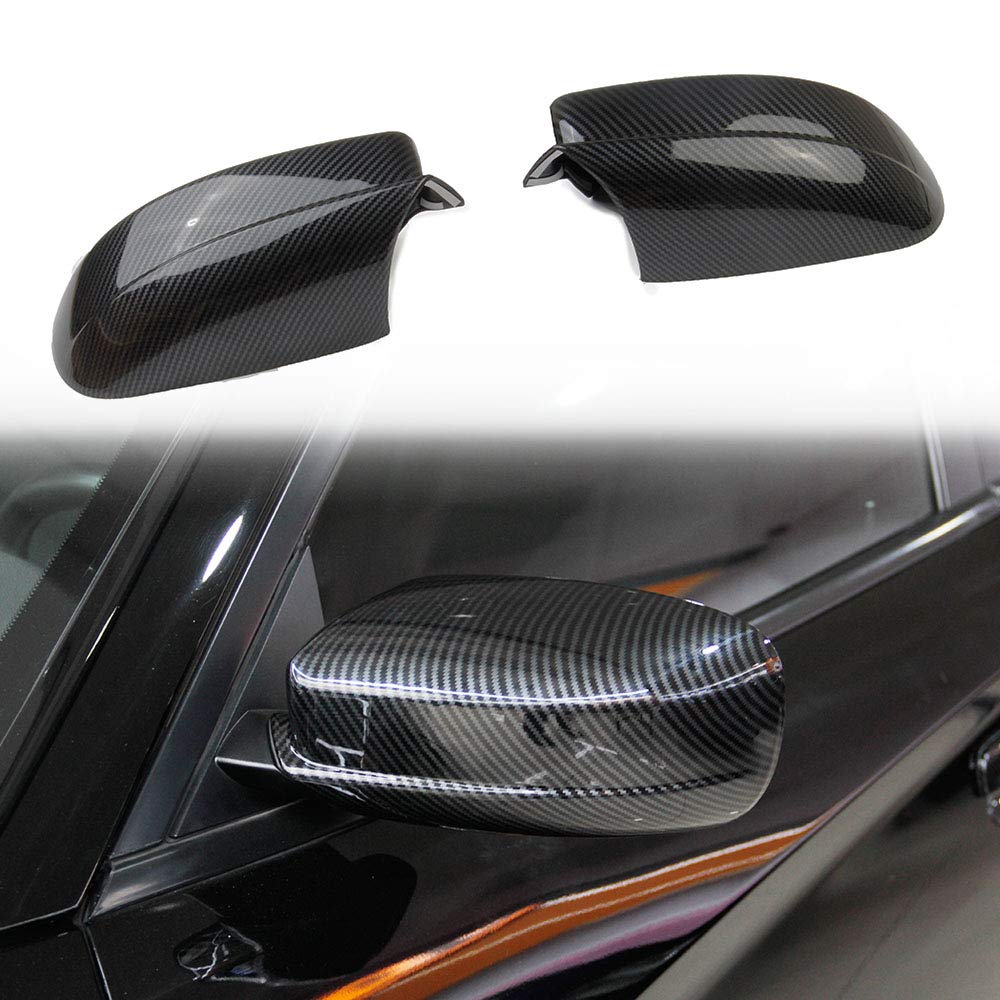 Mirror Cover Molding Trim Crosselec Carbon Fiber Dodge Charger