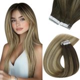 Fita Adesiva Em Extensões De Cabelo Sunny Hair Ombre Human Hair 45cm