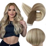 Fita Adesiva Full Shine Para Extensões De Cabelo Em 50 G, 20 Unidades, 20 Cm, Balayage