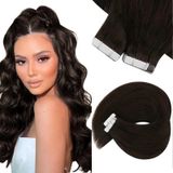 Fita Adesiva Em Extensões De Cabelo Sunny Hair Straight Human Hair