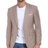 Blazer Wehilion, Jaqueta Esportiva Casual Para Homens, Cáqui, Leve